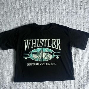 Whistler crop Tee